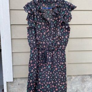 I Heart Ronson Black Floral Dress